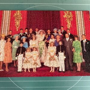 Vintage Royal Wedding Puzzle Buckingham Palace Prince Charles Princess Diana 500